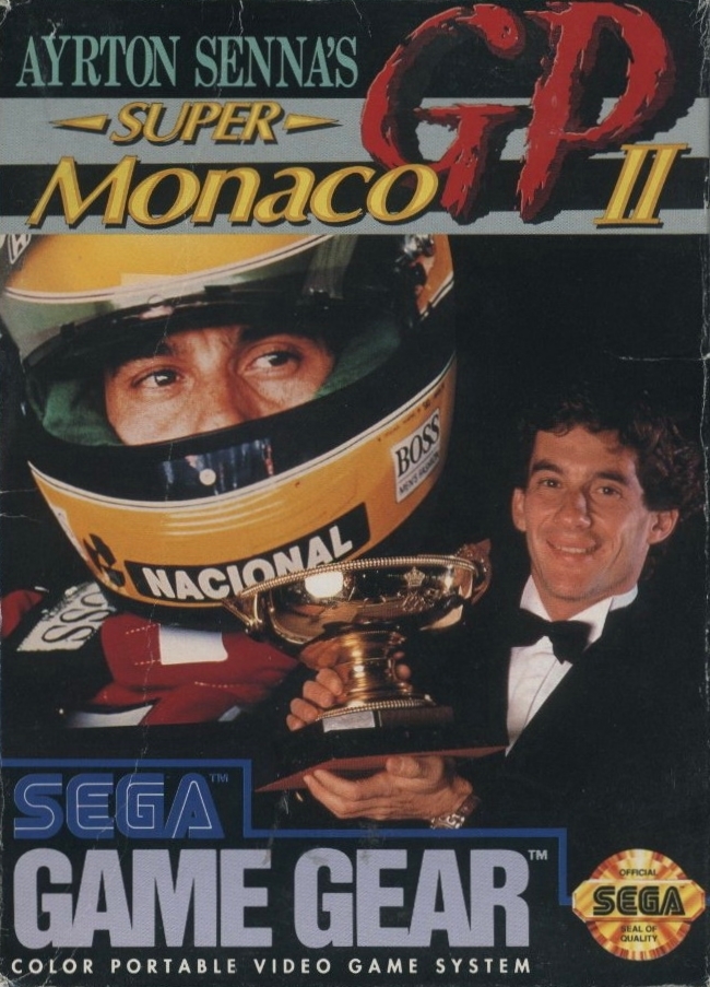 The coverart image of Ayrton Senna's Super Monaco GP II