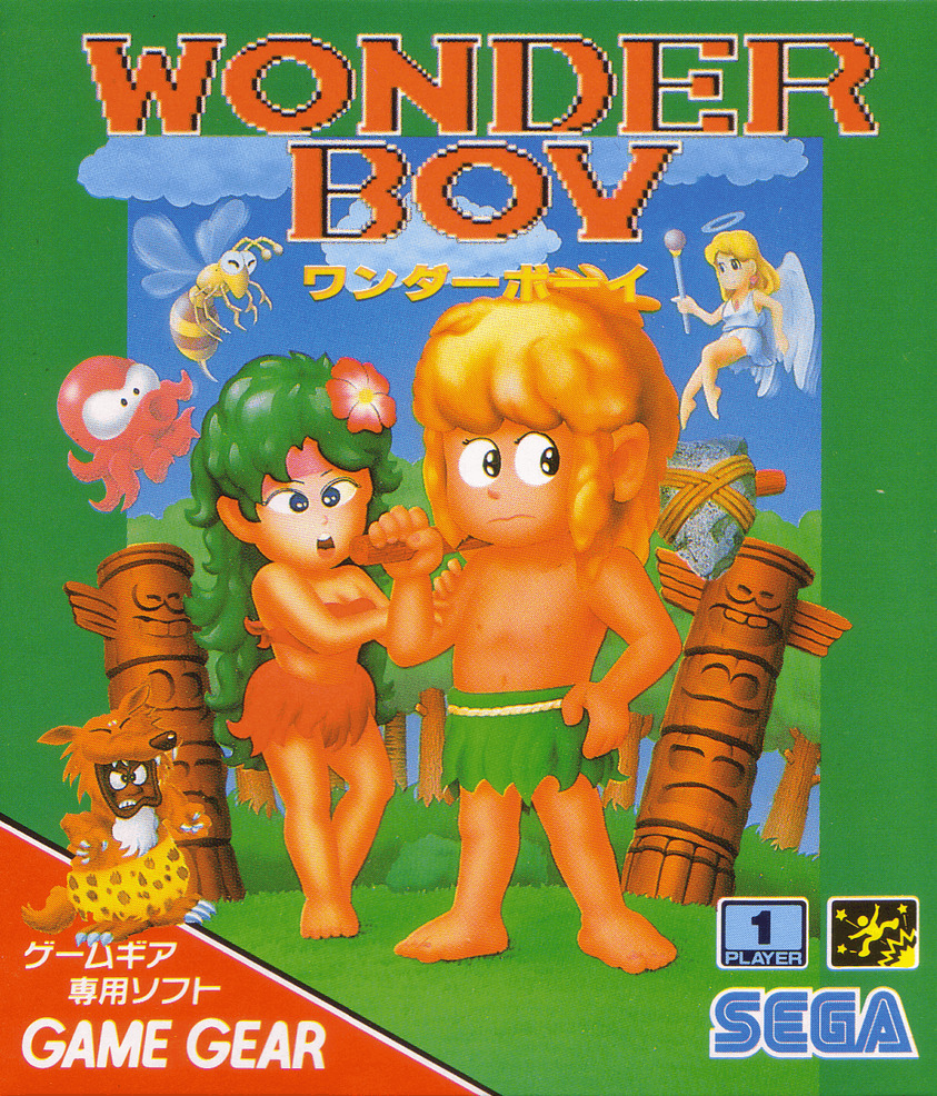 The coverart image of Wonder Boy / Revenge of Drancon