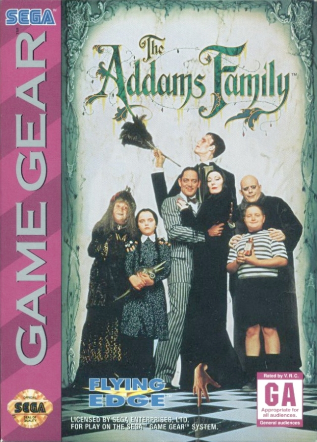 The coverart image of The Addams Family