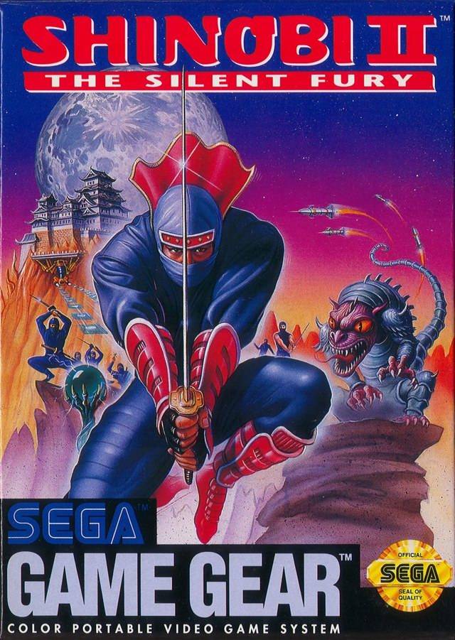 The coverart image of Shinobi II: The Silent Fury