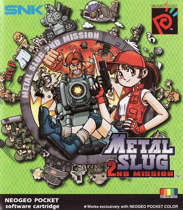 The coverart image of Metal Slug: 2nd Mission