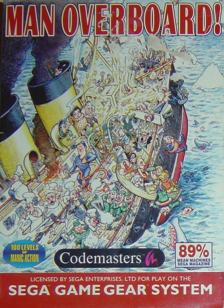 The coverart image of Man Overboard!