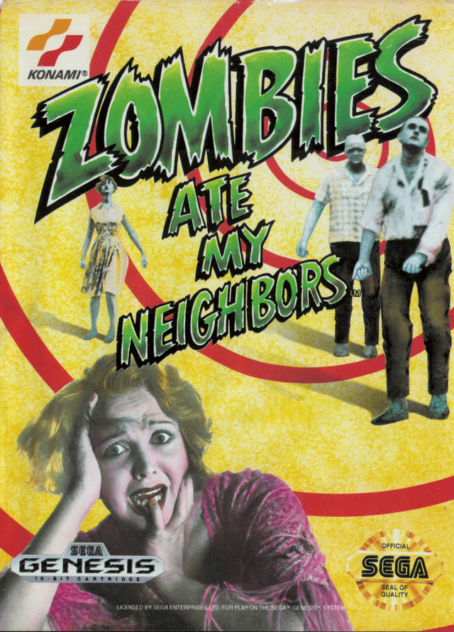 The coverart image of Zombies Ate My Neighbors