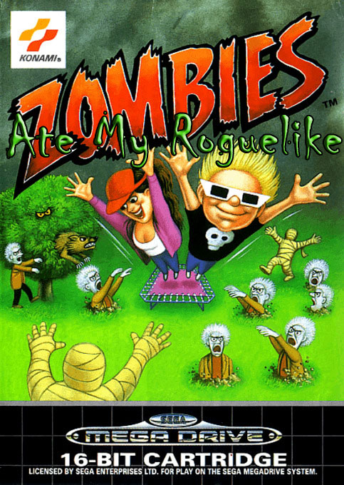 The coverart image of Zombies Ate My Roguelike
