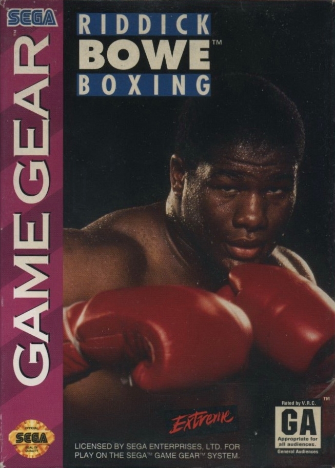The coverart image of Riddick Bowe Boxing