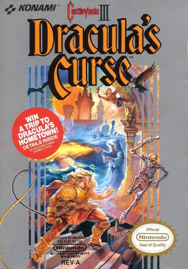 The coverart image of Castlevania III: Dracula's Curse