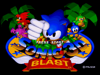 The coverart image of Sonic 3D Blast (Easy Mode)