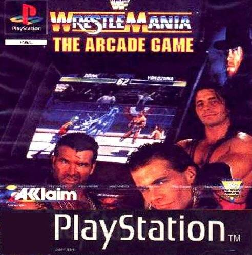 The coverart image of WWF WrestleMania: The Arcade Game