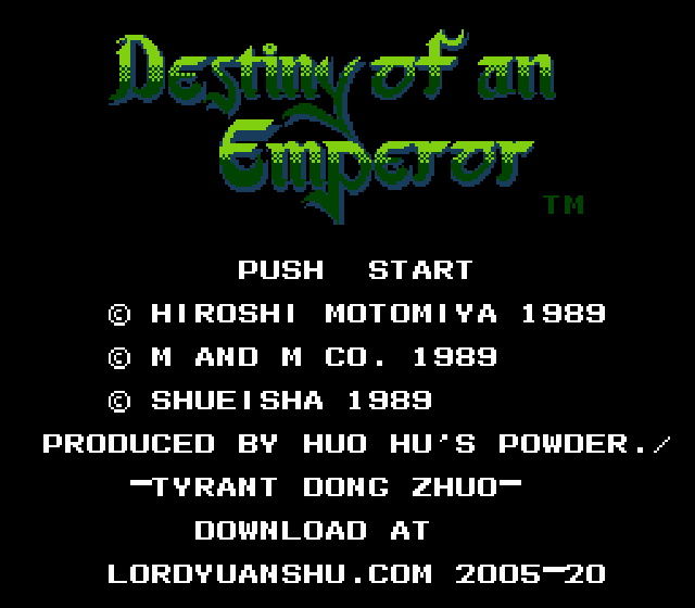 The coverart image of Destiny of an Emperor - Dong Zhuo