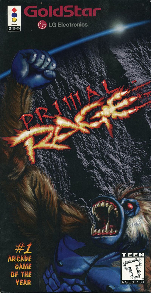 The coverart image of Primal Rage