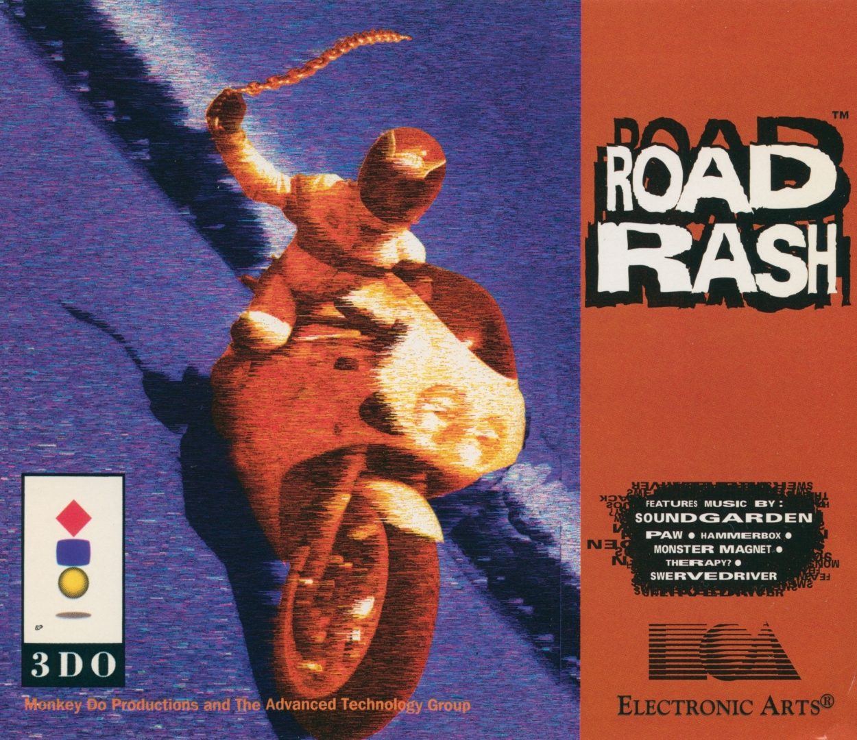 The coverart image of Road Rash