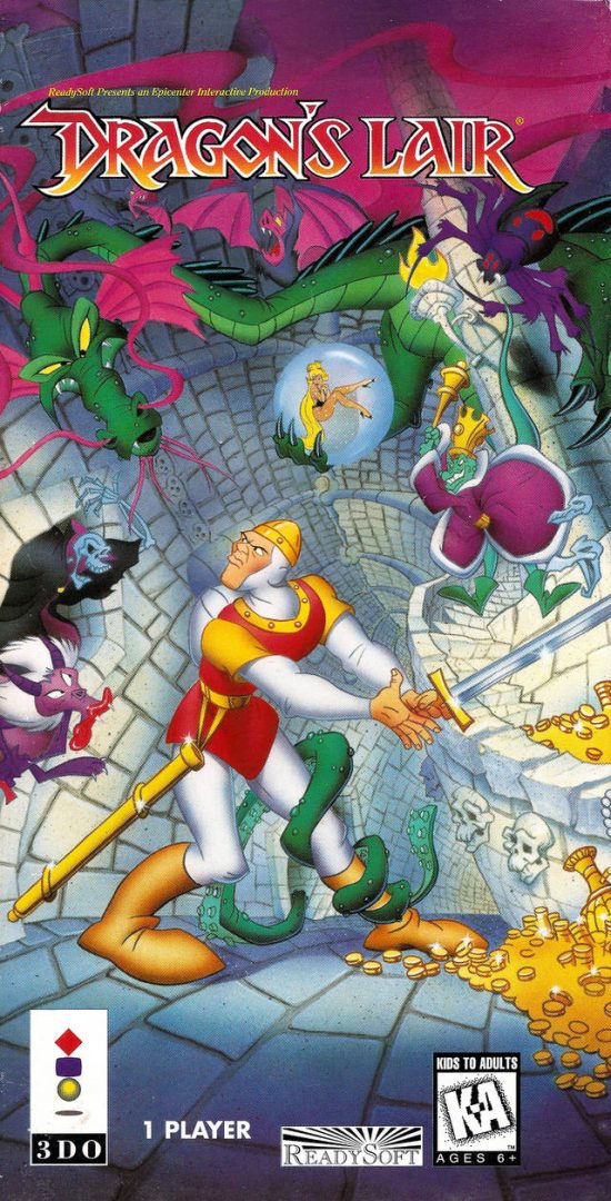 The coverart image of Dragon's Lair