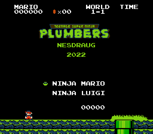 The coverart image of Teenage Super Ninja Plumbers