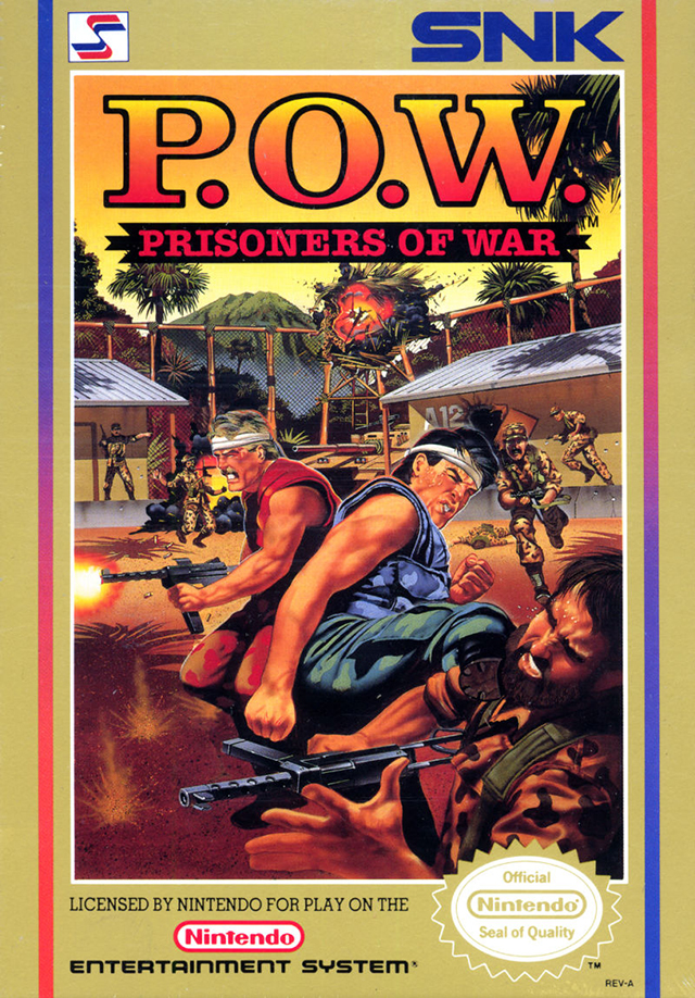 The coverart image of P.O.W.: Prisoners of War (Two Players Hack)