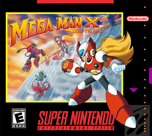 The coverart image of Mega Man X3 (Zero Project)