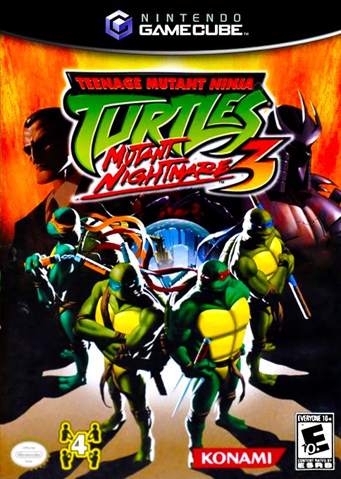 The coverart image of Teenage Mutant Ninja Turtles 3: Mutant Nightmare