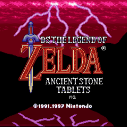 BS The Legend of Zelda: Ancient Stone Tablets