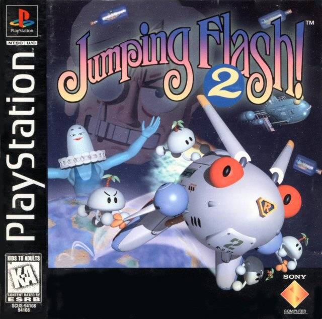 The coverart image of Jumping Flash! 2