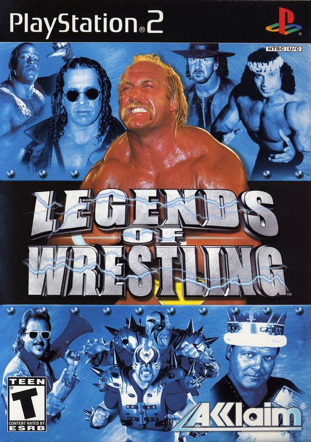 The coverart image of Legends of Wrestling