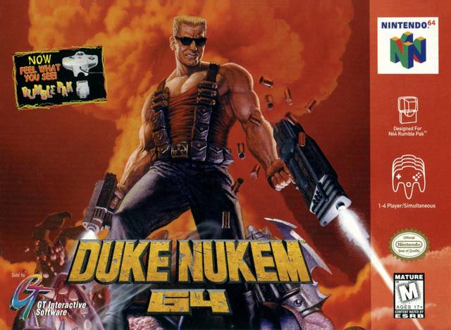 The coverart image of Duke Nukem 64