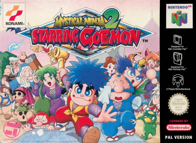 The coverart image of Mystical Ninja 2 Starring Goemon
