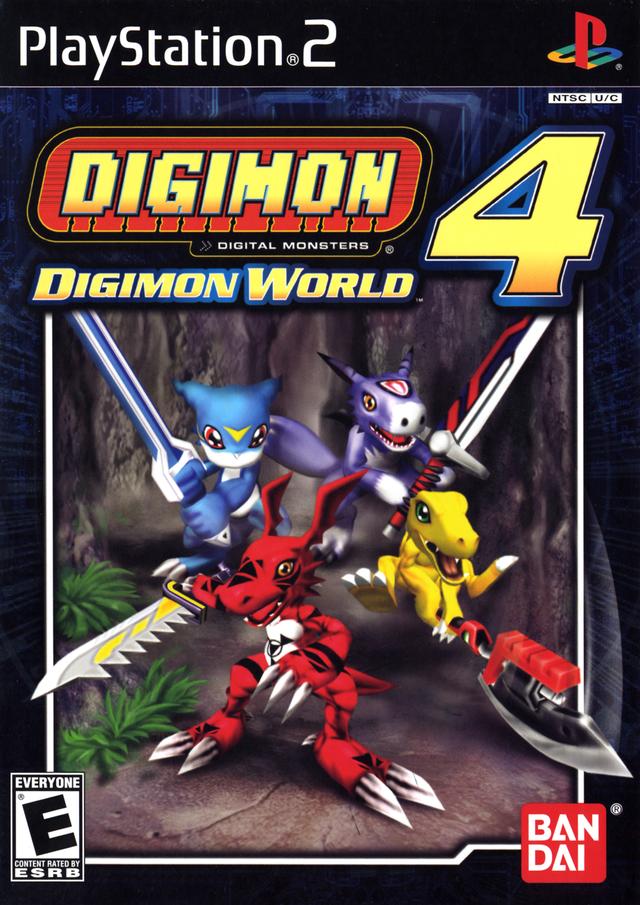 The coverart image of Digimon World 4