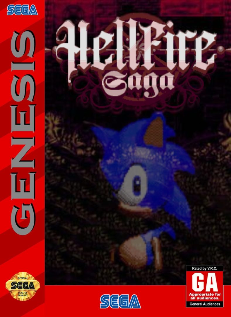 The coverart image of Sonic: Hellfire Saga