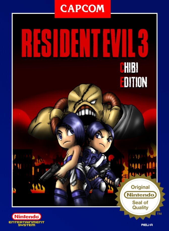 The coverart image of Resident Evil 3: Chibi Edition