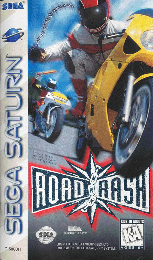 The coverart image of Road Rash