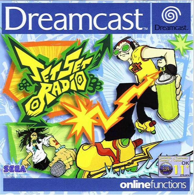 The coverart image of Jet Set Radio
