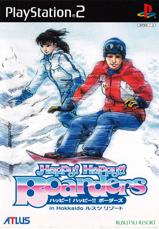 The coverart image of Happy! Happy!! Boarders in Hokkaido Rusutsu Resort
