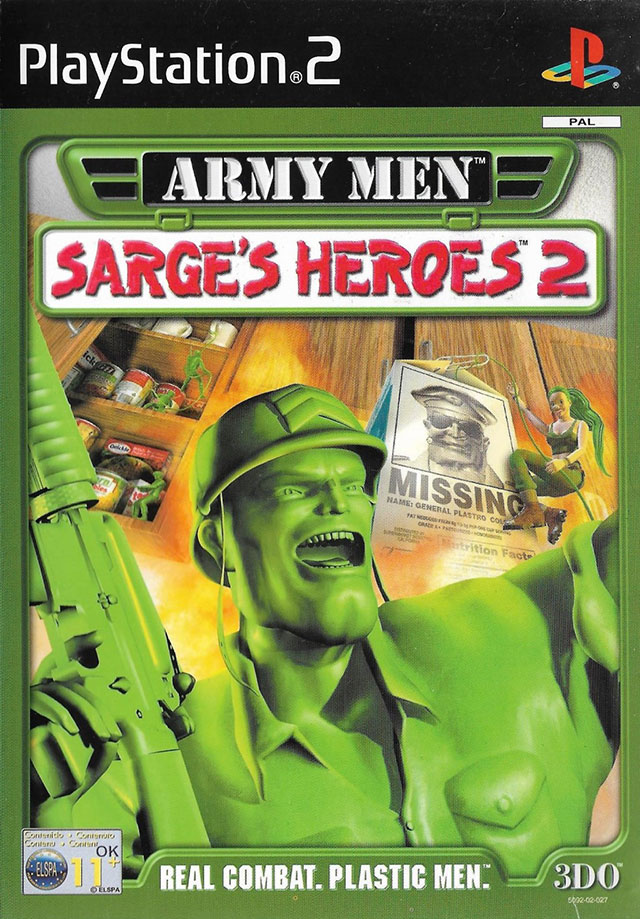 The coverart image of Army Men: Sarge's Heroes 2