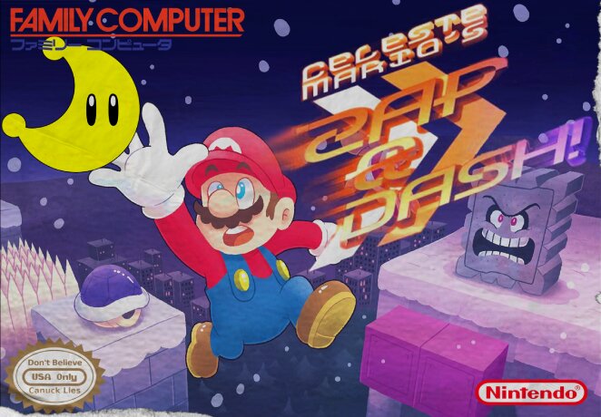 The coverart image of Celeste Mario's Zap & Dash Deluxe!