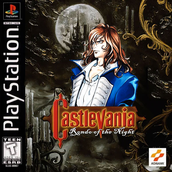 The coverart image of Castlevania: Rondo of the Night