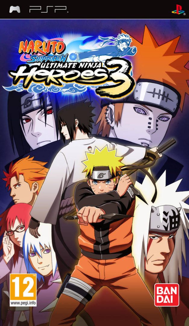 The coverart image of Naruto Shippuden: Ultimate Ninja Heroes 3