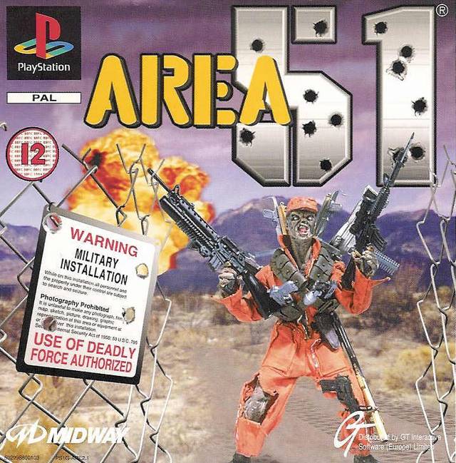 The coverart image of Area 51