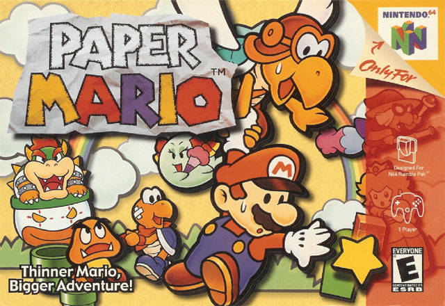 The coverart image of Paper Mario