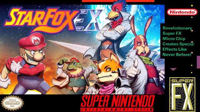 The coverart image of Starfox EX