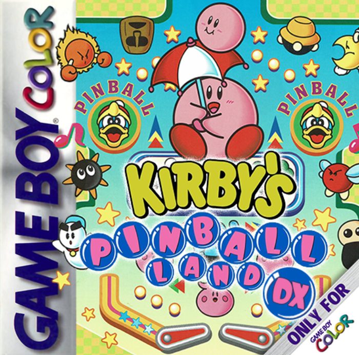 The coverart image of Kirby's Pinball Land DX