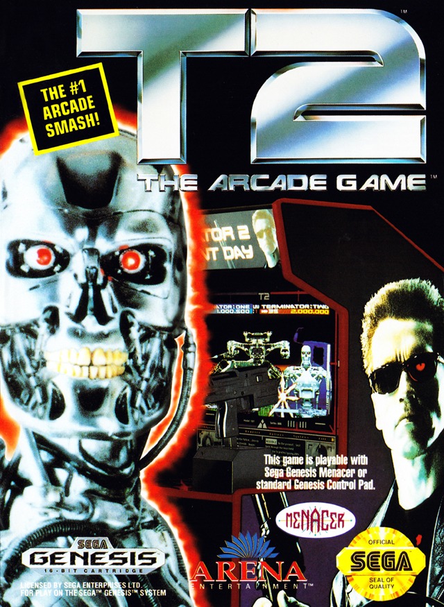 The coverart image of T2: The Arcade Game