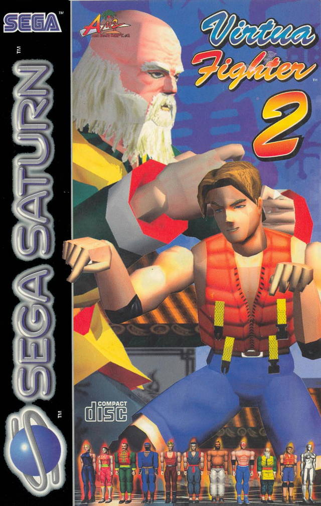 The coverart image of Virtua Fighter 2