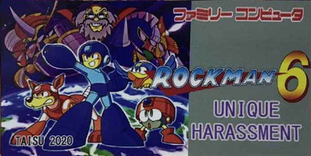 The coverart image of Rockman 6: Unique Harassment