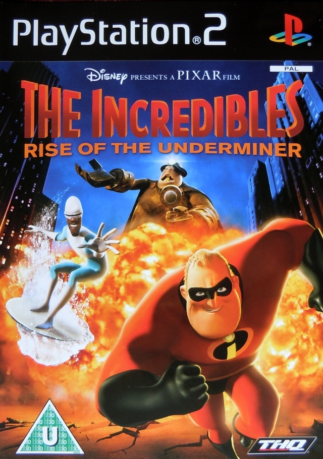 The coverart image of The Incredibles: Rise of the Underminer