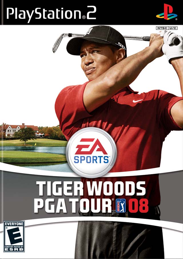 The coverart image of Tiger Woods PGA Tour 08