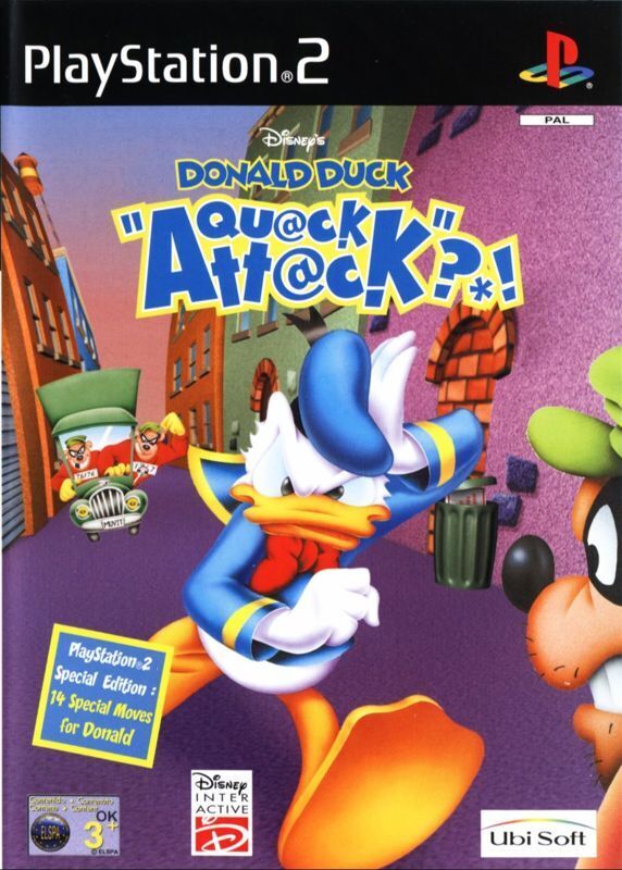 The coverart image of Donald Duck: Quack Attack