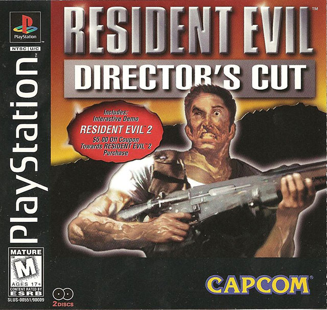 The coverart image of Resident Evil: Director's Cut