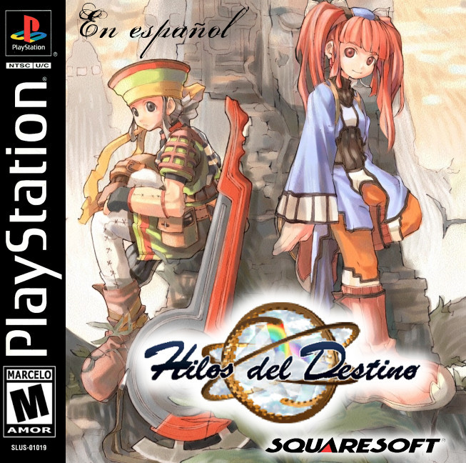 The coverart image of Threads of Fate (Spanish)