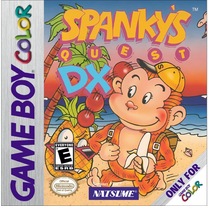 The coverart image of Spanky's Quest DX