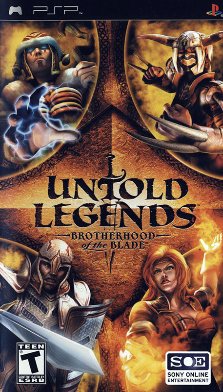 The coverart image of Untold Legends: Brotherhood of the Blade