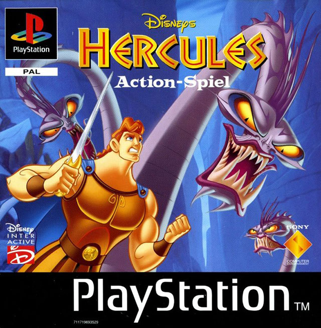 The coverart image of Hercules Action Game